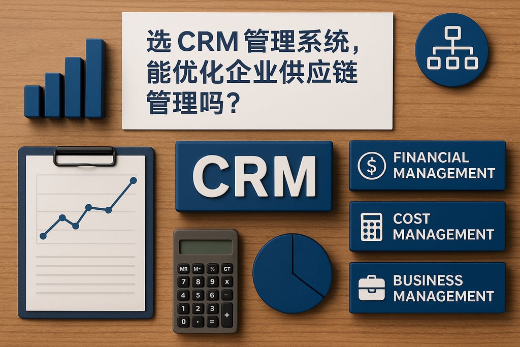 选 CRM 管理系统，能优化企业供应链管理吗？